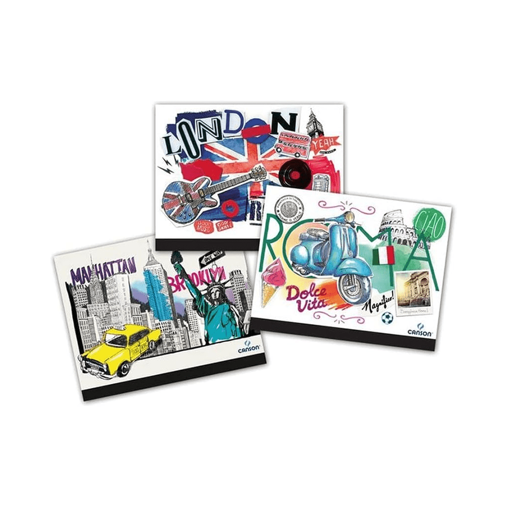 Alpha 55 Papier dessin canson carton city