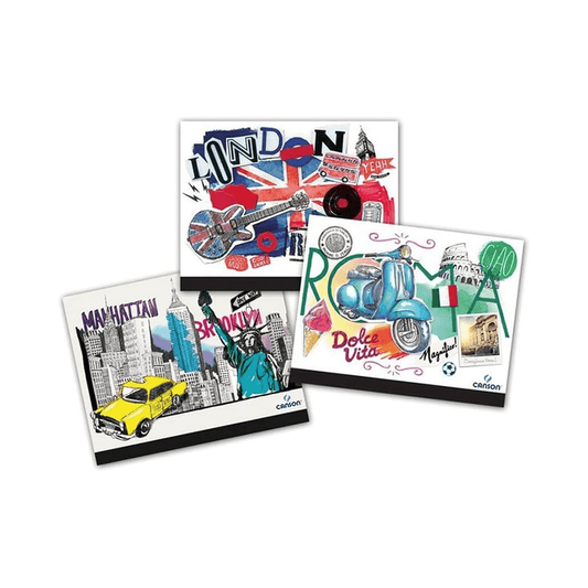 Alpha 55 Papier dessin canson carton city