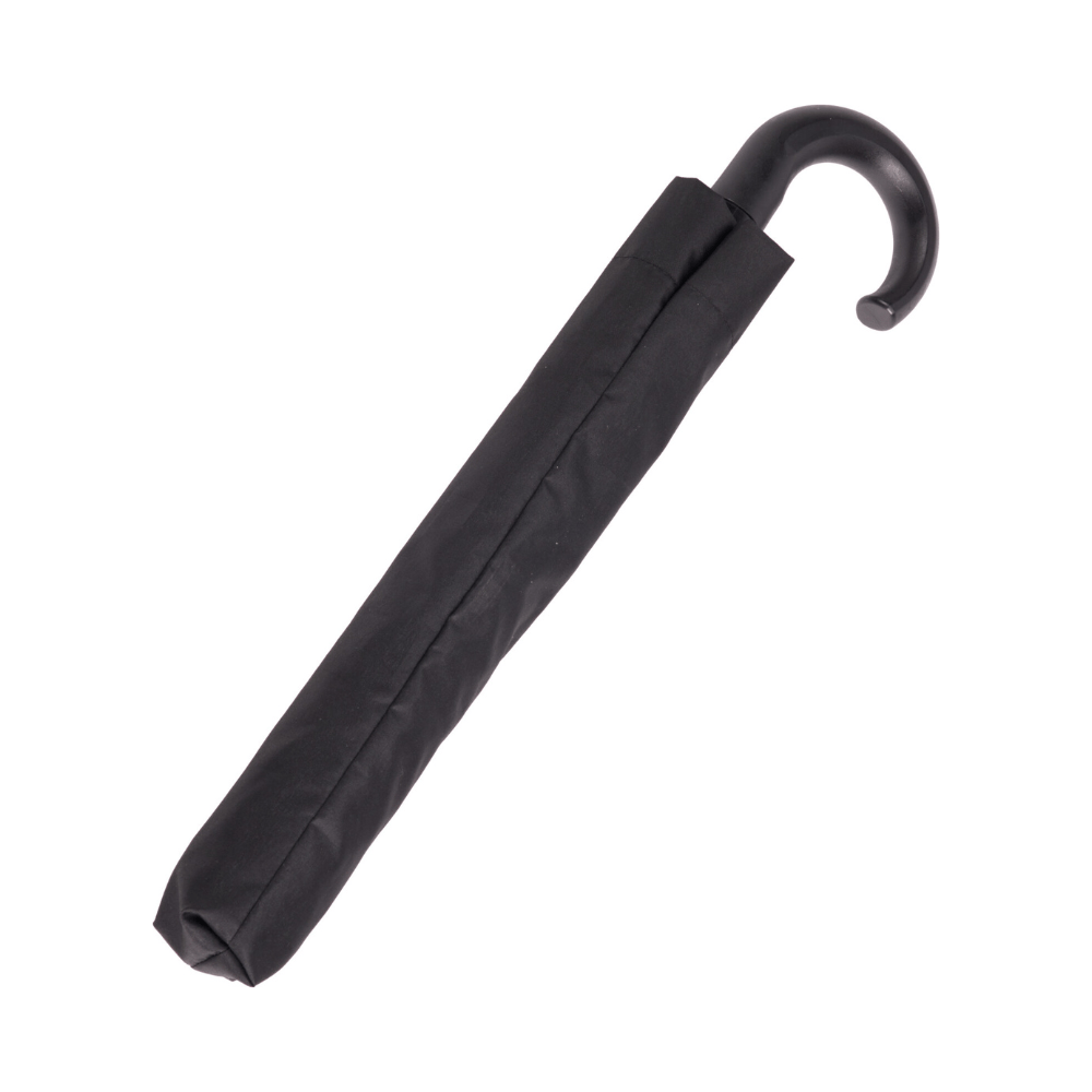 Alpha 55 Parapluie uni noir élégant et résistant