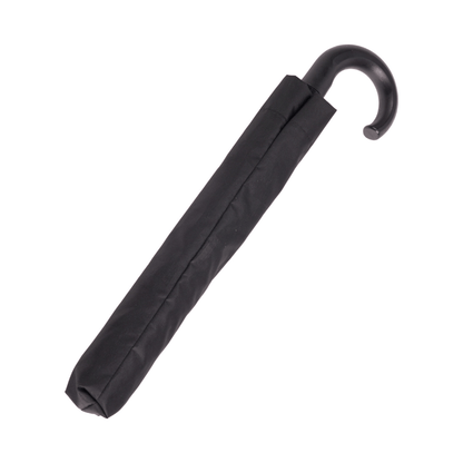 Alpha 55 Parapluie uni noir élégant et résistant