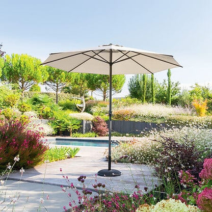 Alpha 55 Parasol droit Dailio Ø39 cm Noir