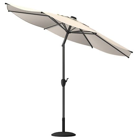 Alpha 55 Parasol droit Dailio Ø39 cm Noir