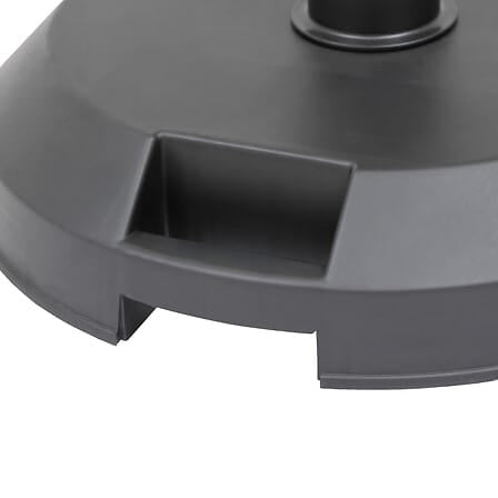 Alpha 55 Parasol droit Haulio Noir
