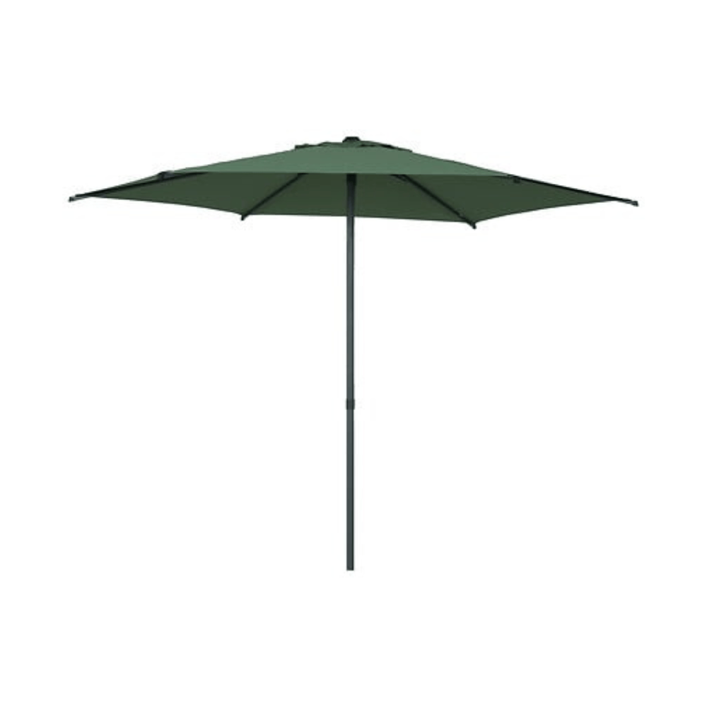 Alpha 55 Parasol droit Soya 2,7 m inclinable vert olive
