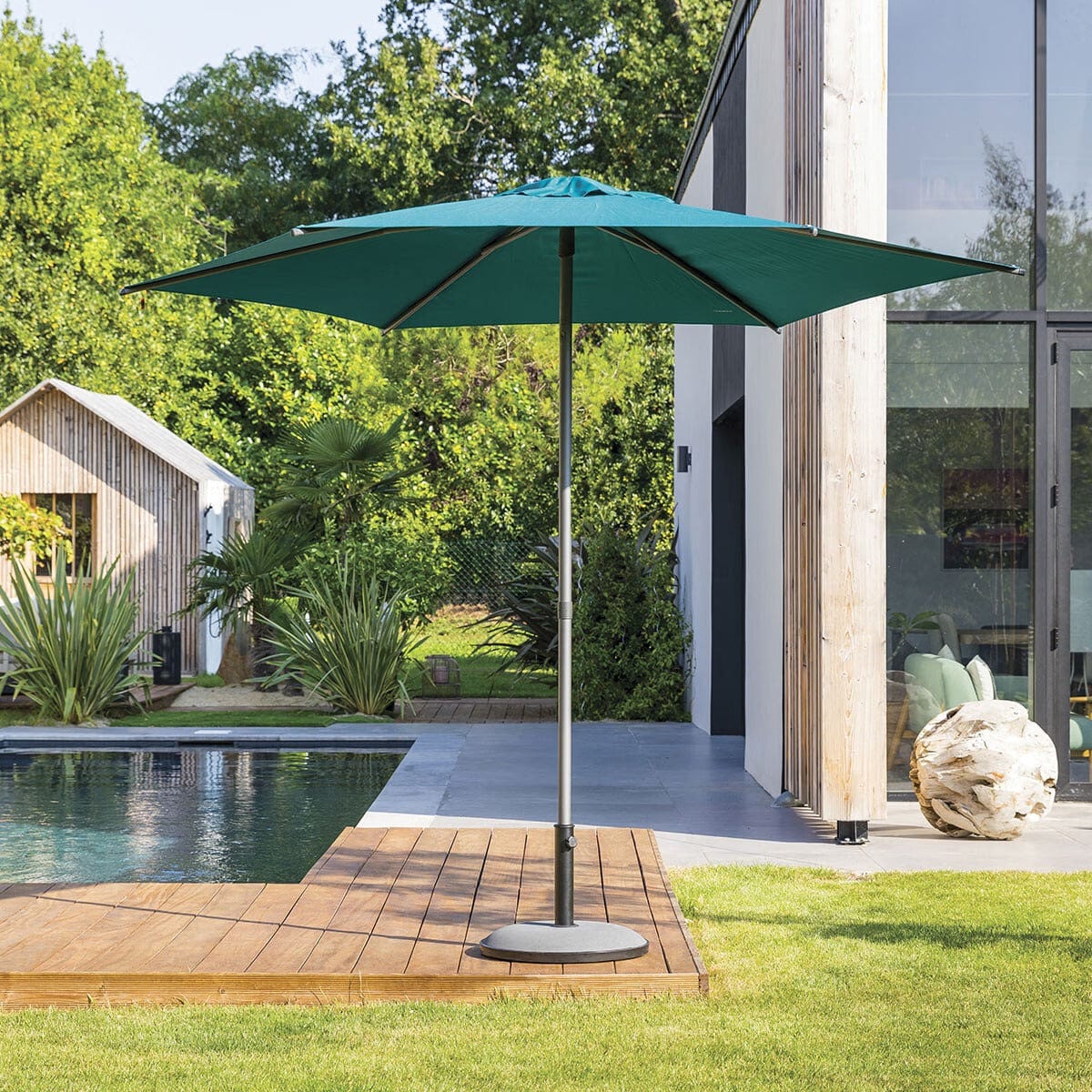 Alpha 55 Parasol Droit Soya 270 cm