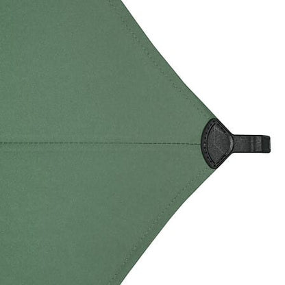 Alpha 55 Parasol droit Soya Ø220 cm Vert olive