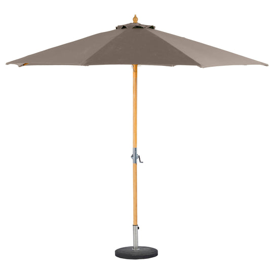 Alpha 55 Parasol Droit Tinaei 300 cm - Noisette