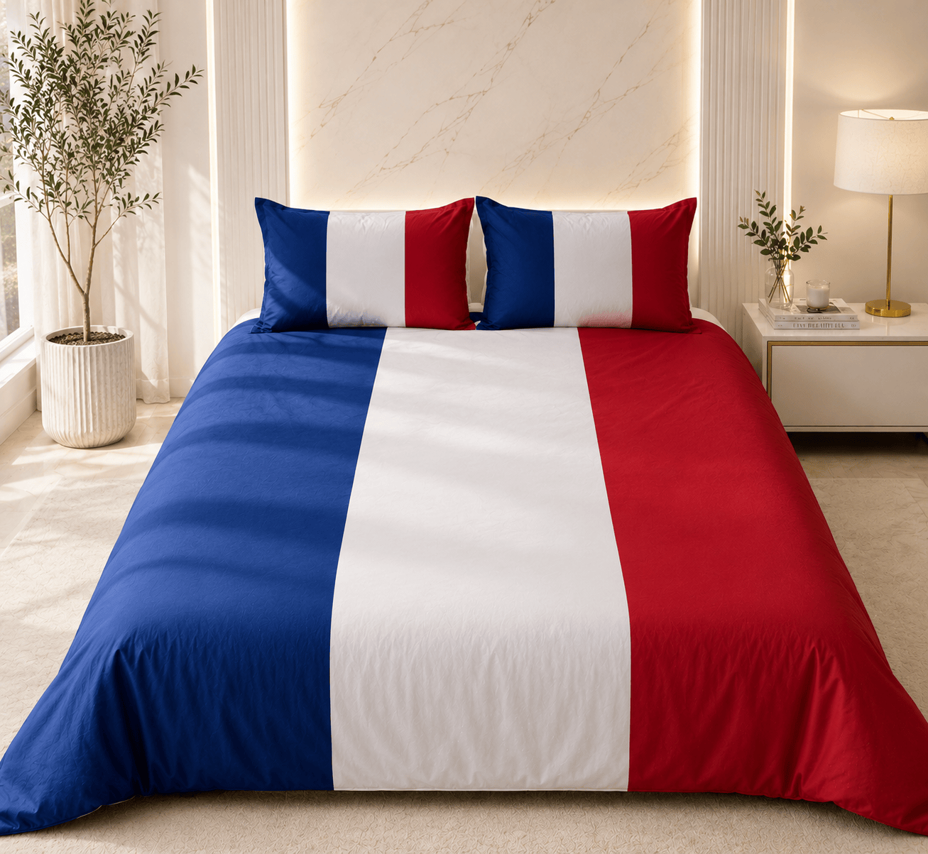 Alpha 55 Parure de Lit 4 Pièces France - Douceur & Confort