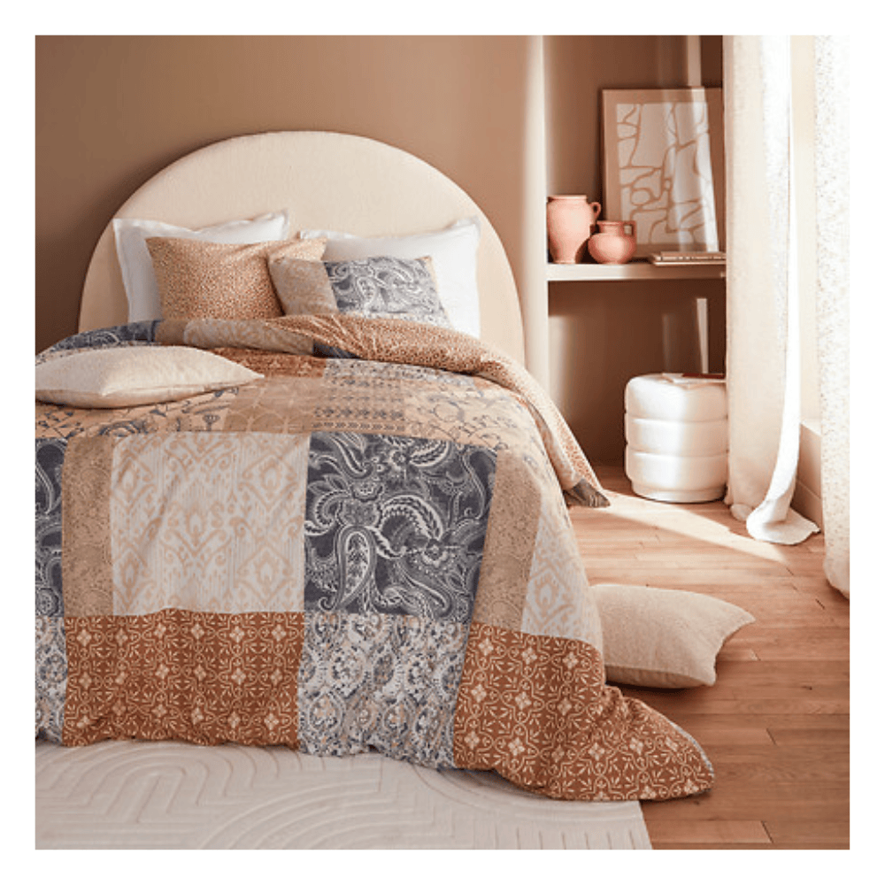 Alpha 55 Parure de Lit Aiden 240 x 220 cm Coton Multicolore