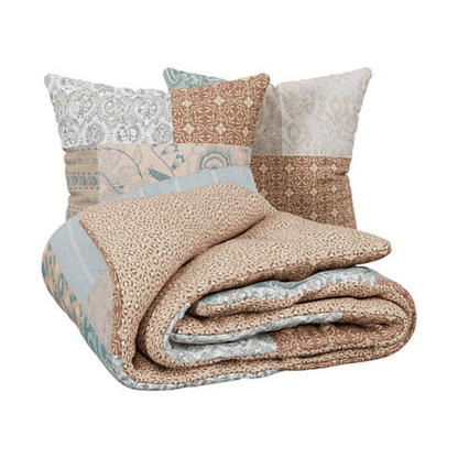 Alpha 55 Parure de Lit Aiden 240 x 220 cm Coton Multicolore