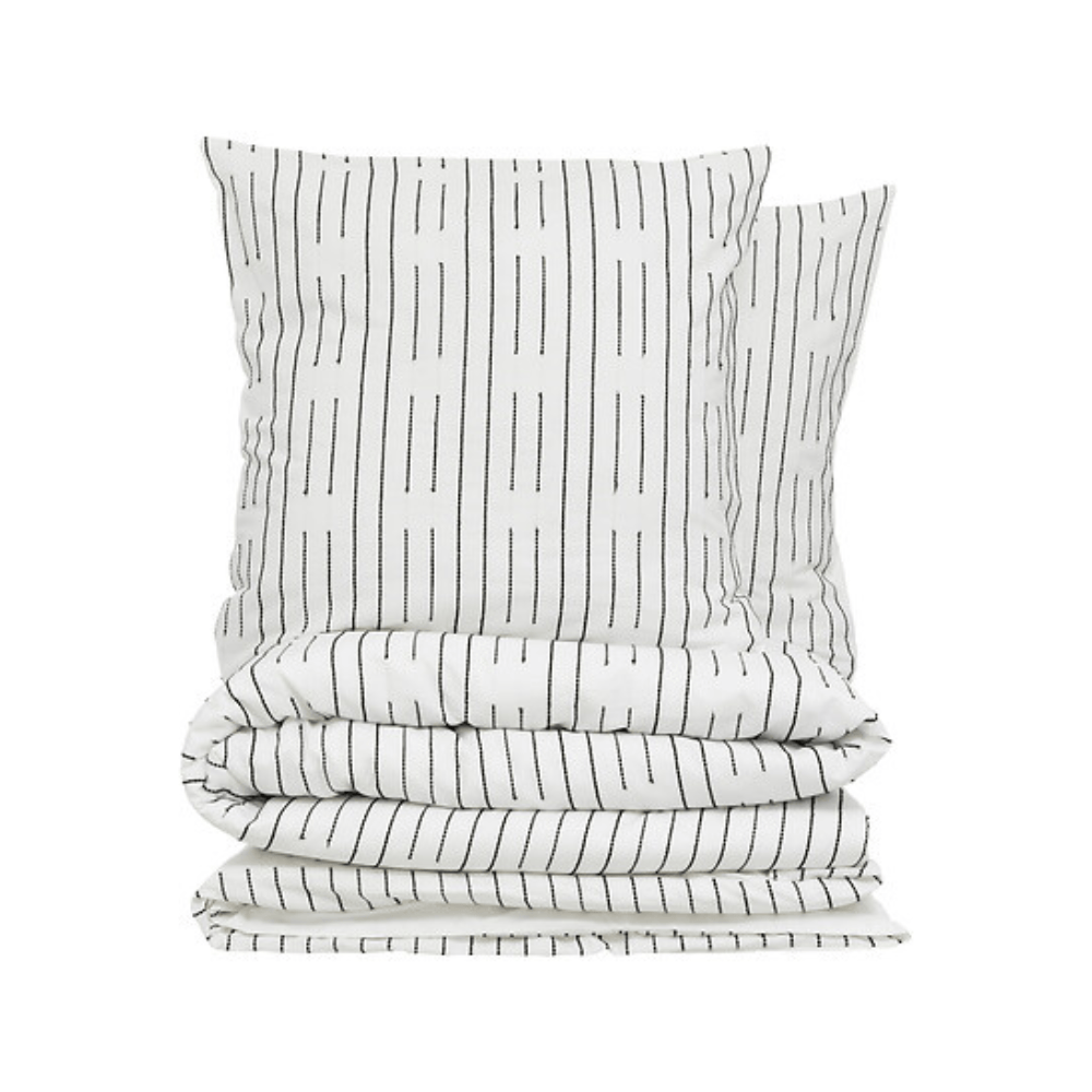 Alpha 55 Parure de Lit Dobby Kain 240 x 220 cm Coton