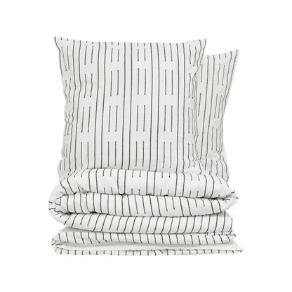 Alpha 55 Parure de Lit Dobby Kain 240 x 220 cm Coton