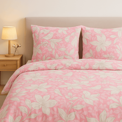 Alpha 55 Parure de lit en coton avec 2 taies d'oreiller