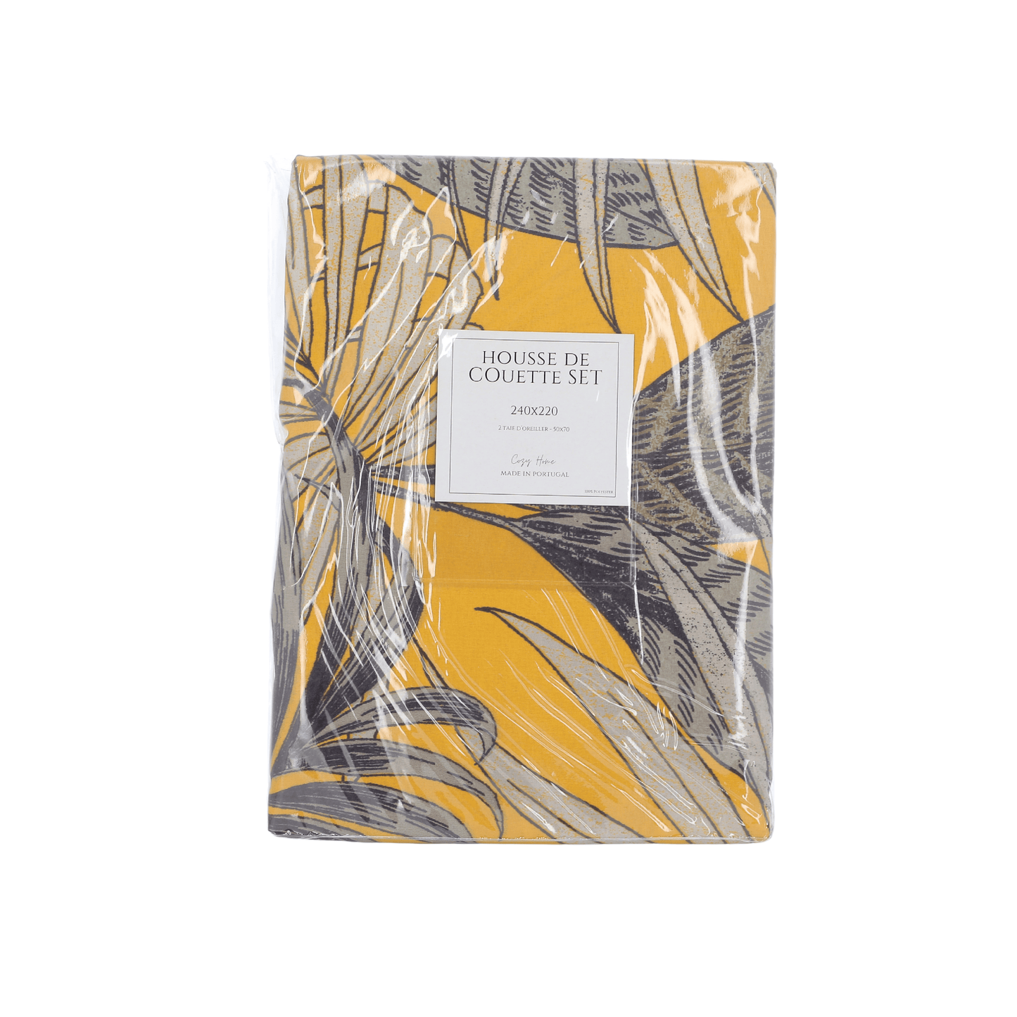 Alpha 55 Parure de lit en coton avec 2 taies d'oreiller