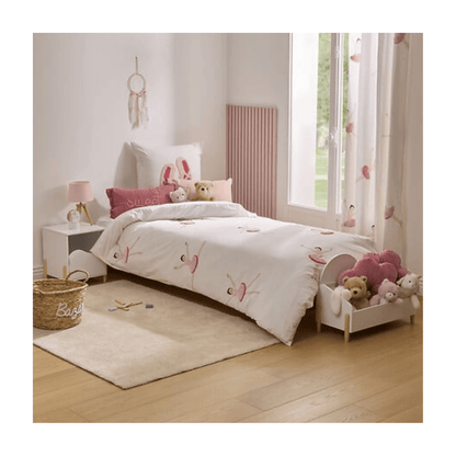 Alpha 55 Parure de lit enfant ballerine rose
