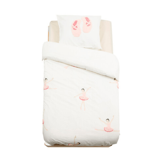 Alpha 55 Parure de lit enfant ballerine rose
