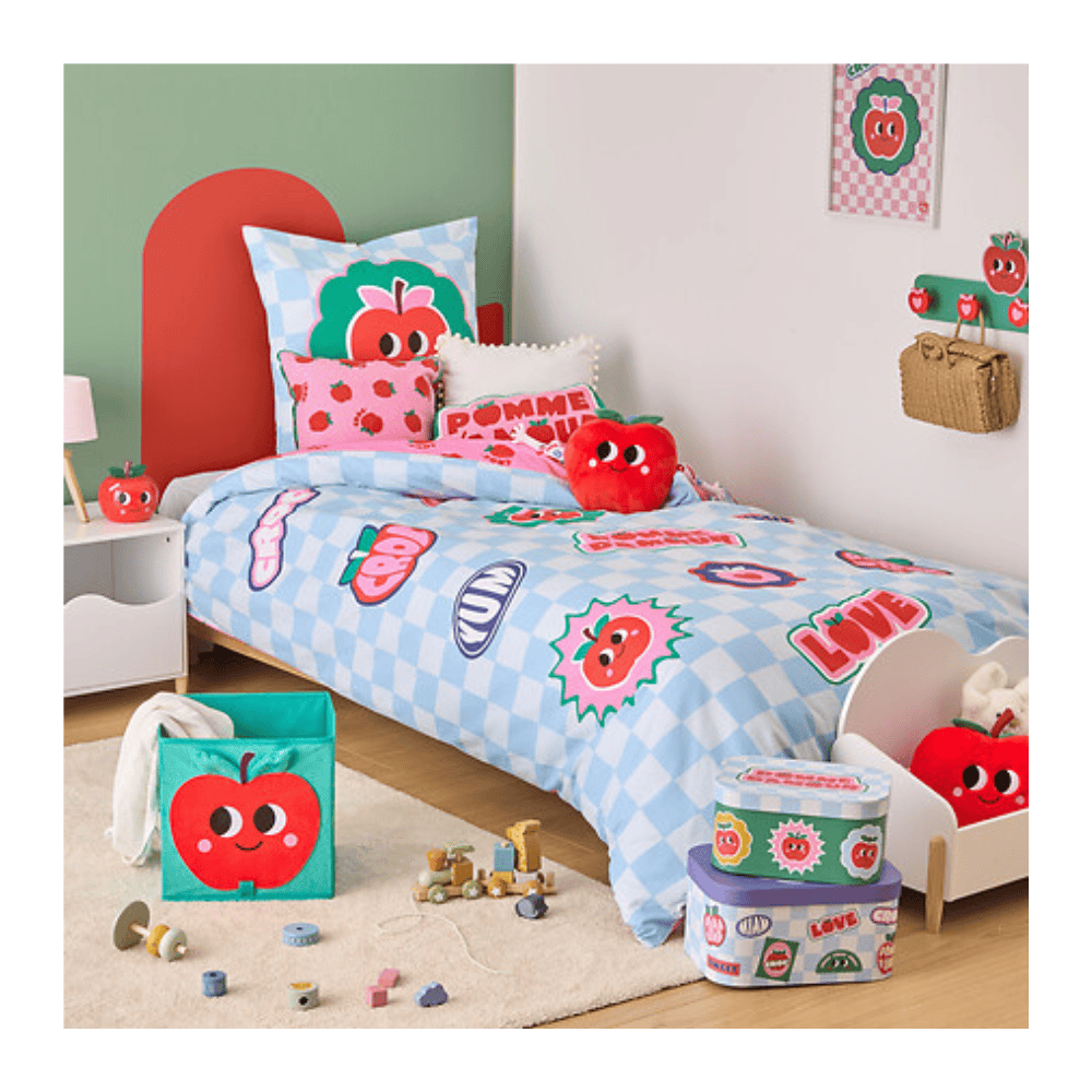 Alpha 55 Parure de lit enfant Chachapop imprimée