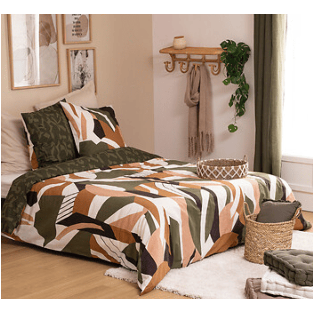 Alpha 55 Parure de Lit Imprimée Arik 240 x 220 cm