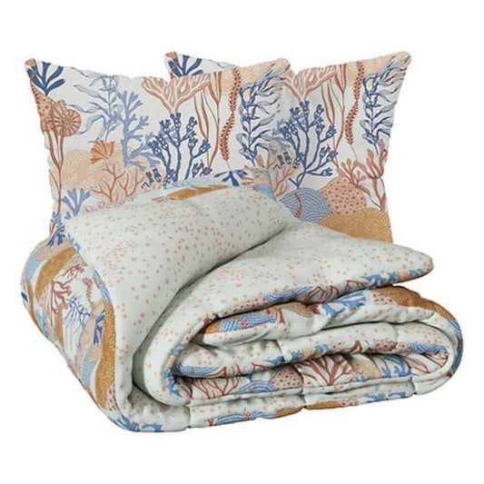 Alpha 55 Parure de lit imprimée "Azura" en coton