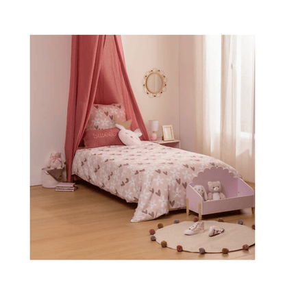 Alpha 55 Parure de lit imprimée Billie motif cœur – Douce et tendance