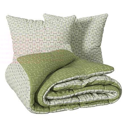 Alpha 55 Parure de lit imprimée "Posei " en coton