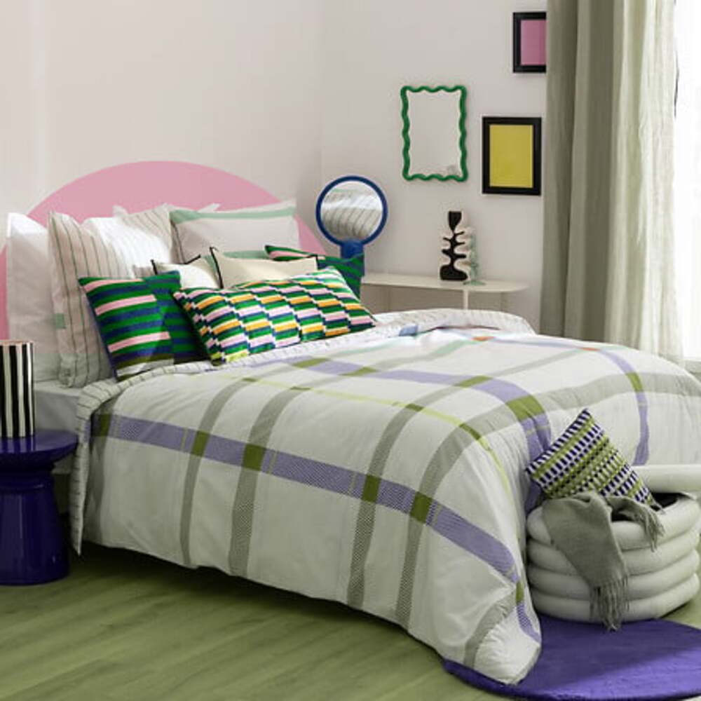 Alpha 55 Parure de lit imprimée "Ritchi" en coton