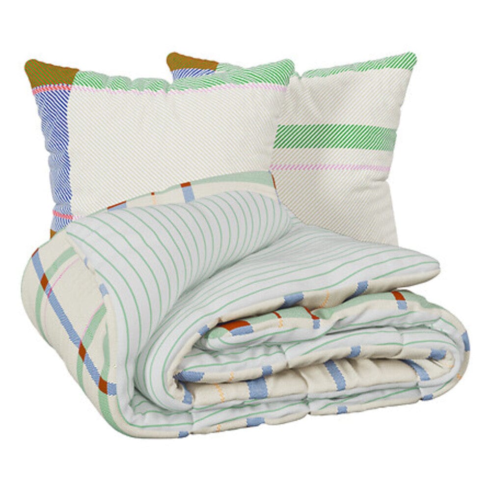 Alpha 55 Parure de lit imprimée "Ritchi" en coton