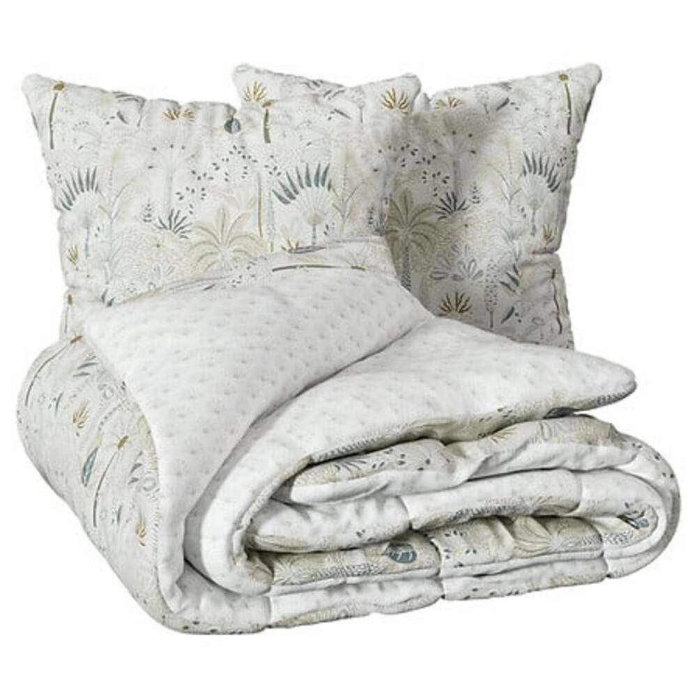 Alpha 55 Parure de lit imprimée "Sonie" en coton