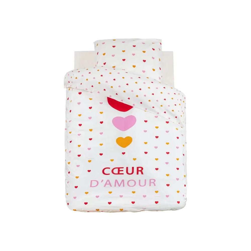 Alpha 55 Parure lit motif cœur amour