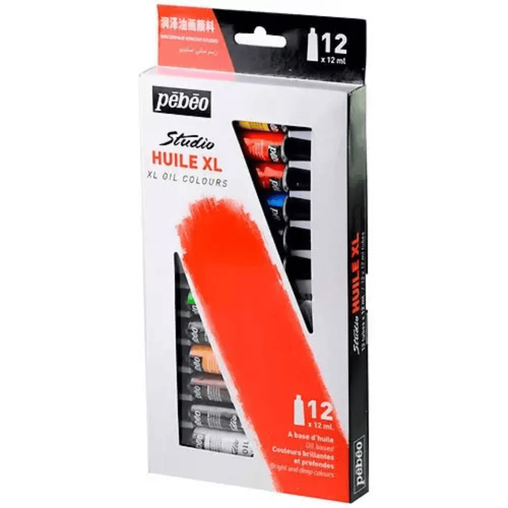 Alpha 55 Pébéo Studio Oleo Fine – Coffret 12 Tubes de 12 ml