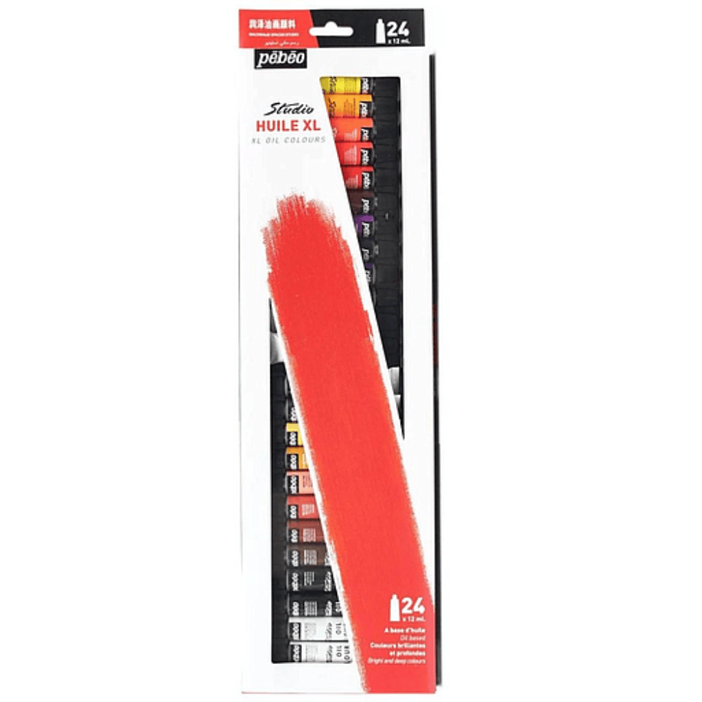 Alpha 55 Pébéo XL Huile Fine – Étui de 24 Tubes de 12 ml
