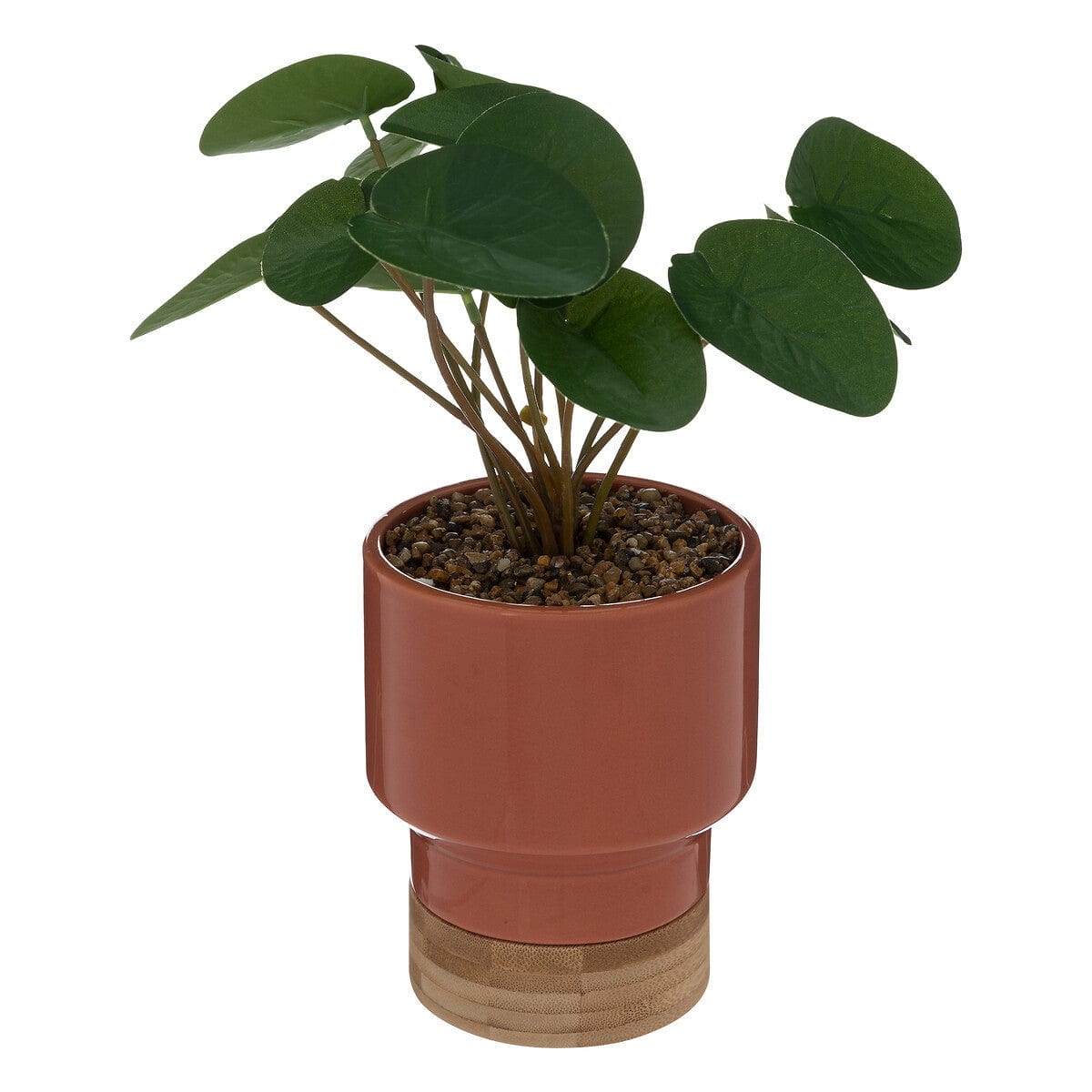 Alpha 55 Pêche Plante Artificielle en Pot Céramique