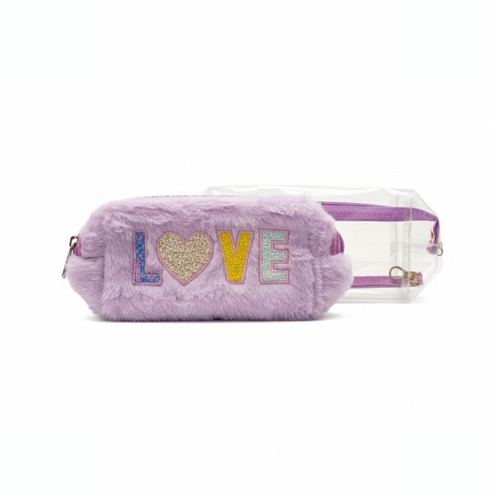 Alpha 55 Peluche trousse fleurs – Douce & originale