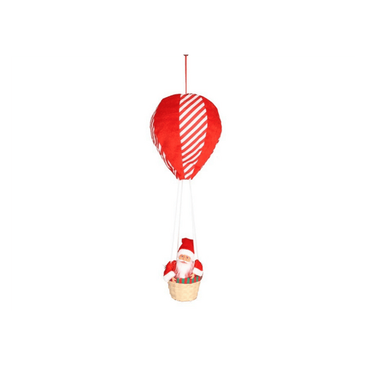 Alpha 55 Père Noël montgolfière – Décoration de Noël aérienne