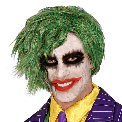 Alpha 55 Perruque adulte, Joker vert