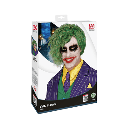 Alpha 55 Perruque adulte, Joker vert