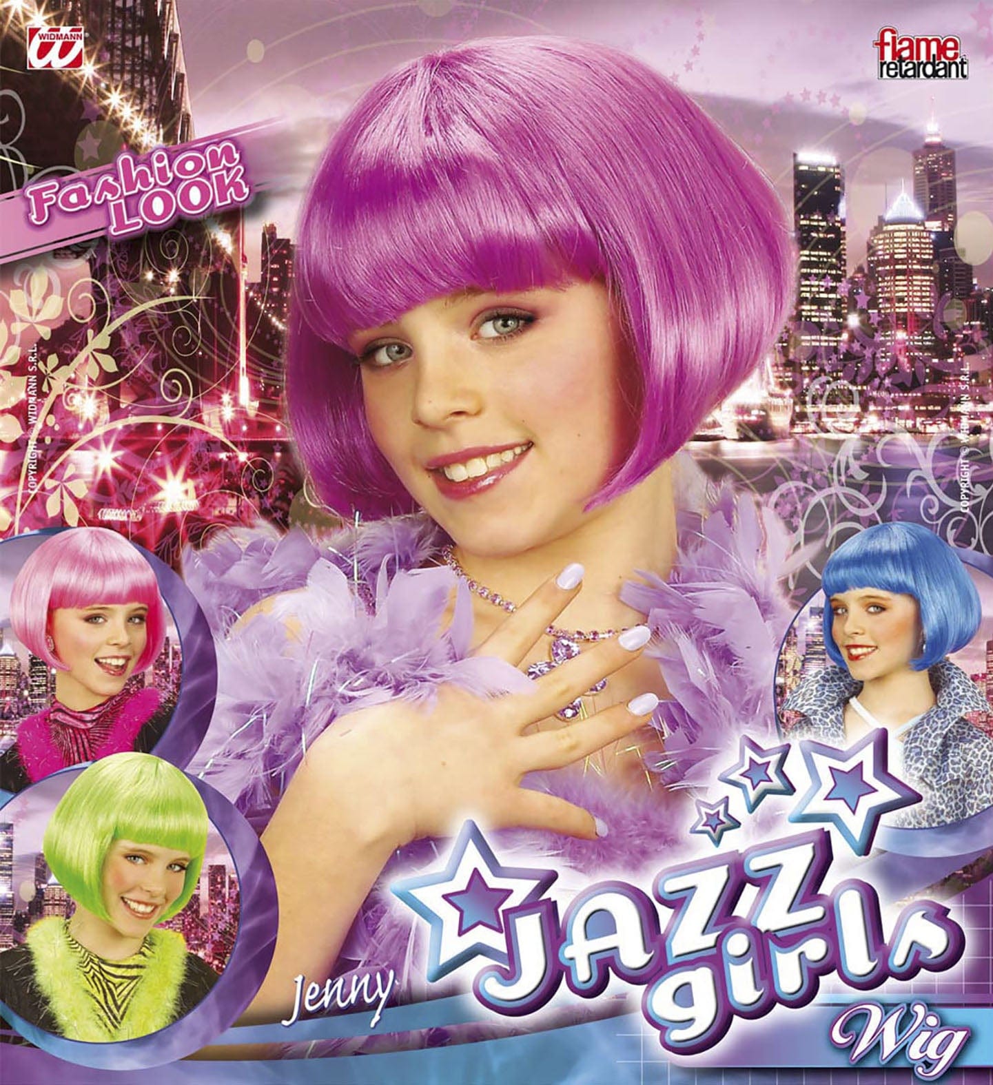 Alpha 55 Perruque enfant, Jazz Jenny (4 coloris)