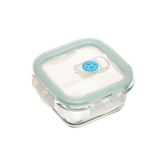 Alpha 55 Petit Boîte carrée Clipeat en verre – Hermétique