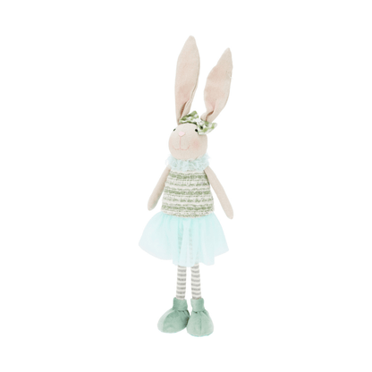Alpha 55 Petit Lapin debout jupe tulle – Décoration Pâques