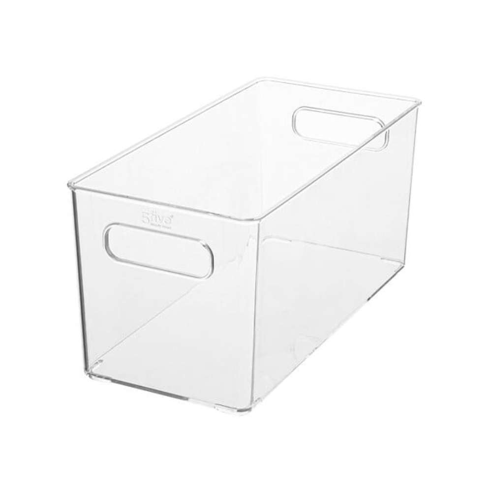Alpha 55 Petit Panier rangement Selena en acrylique transparent
