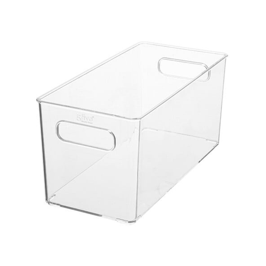 Alpha 55 Petit Panier rangement Selena en acrylique transparent