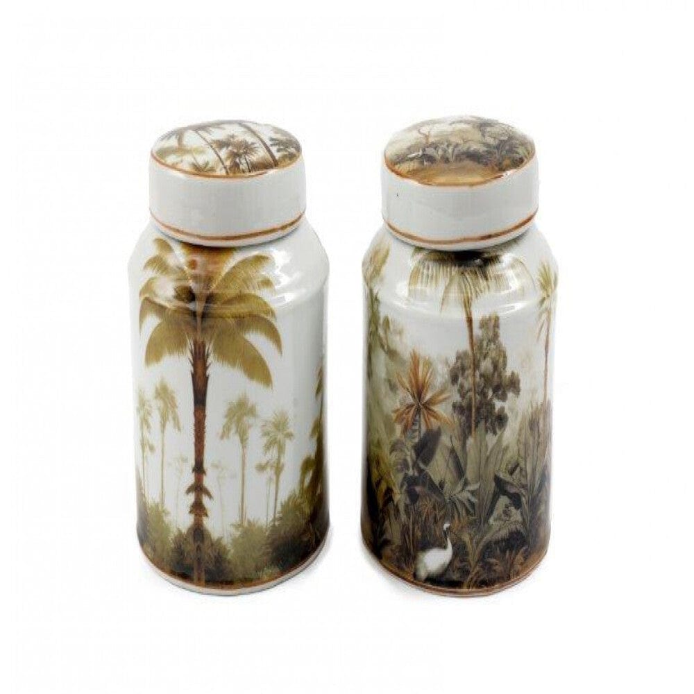 Alpha 55 Petit Pot décoratif avec couvercle