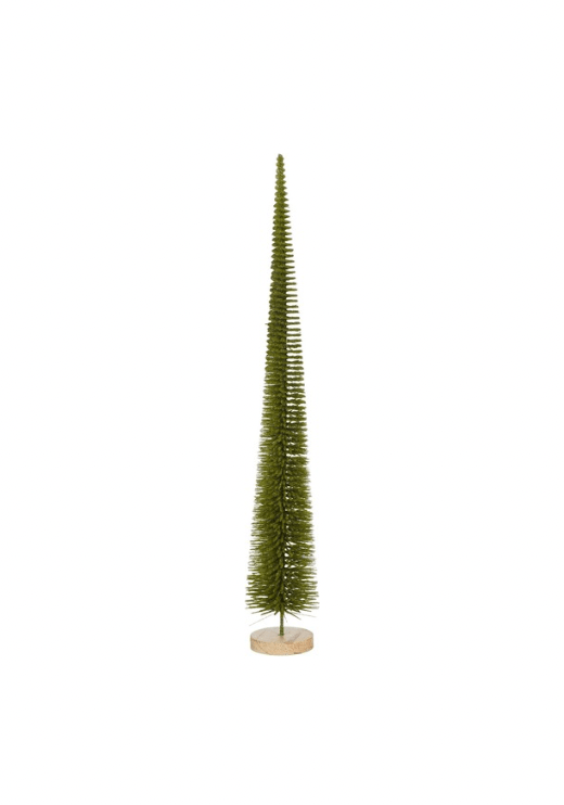 Alpha 55 Petit / Vert Petit sapin sur pied en bois