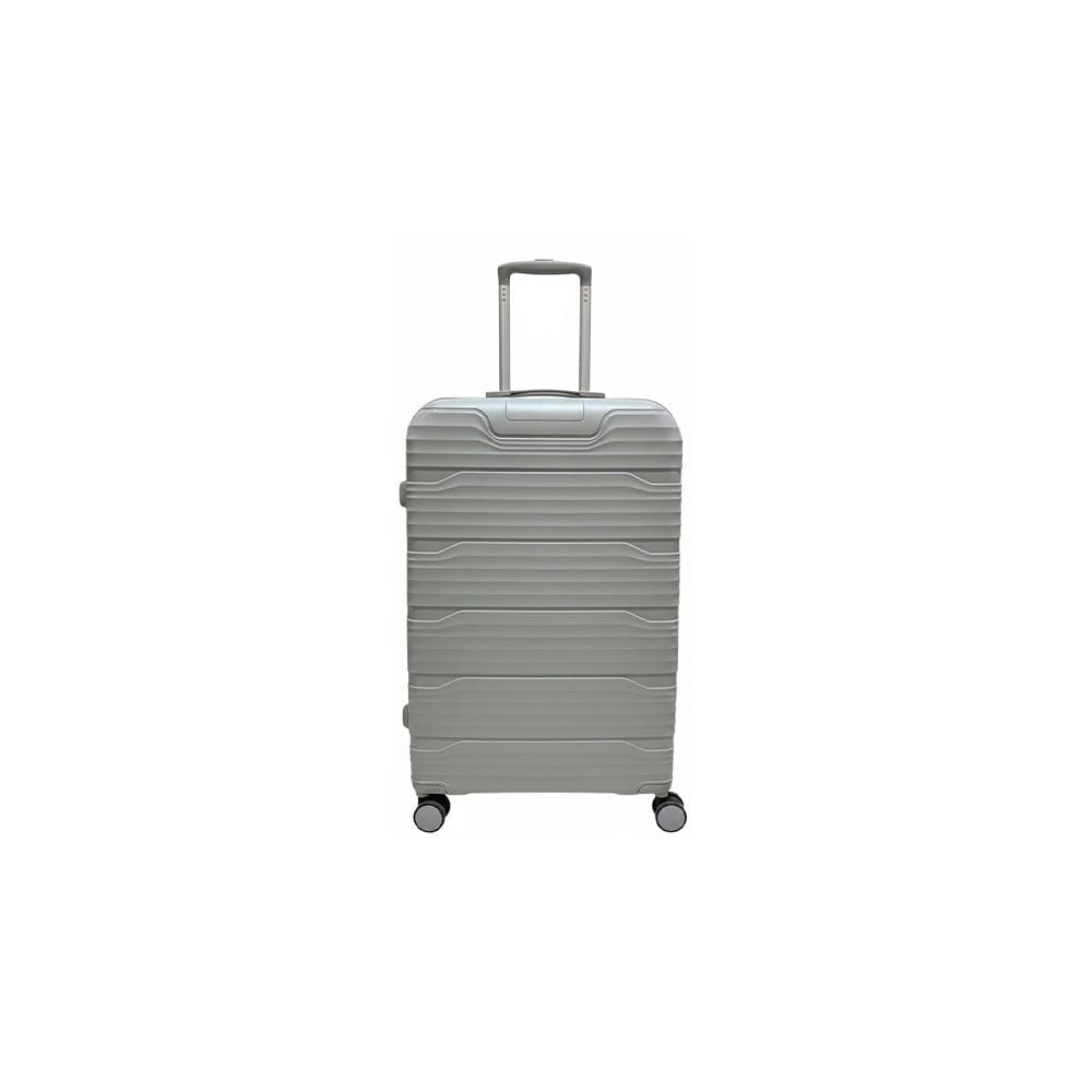 Alpha 55 Petite Trolley gris 8 roues – Valise robuste et élégante