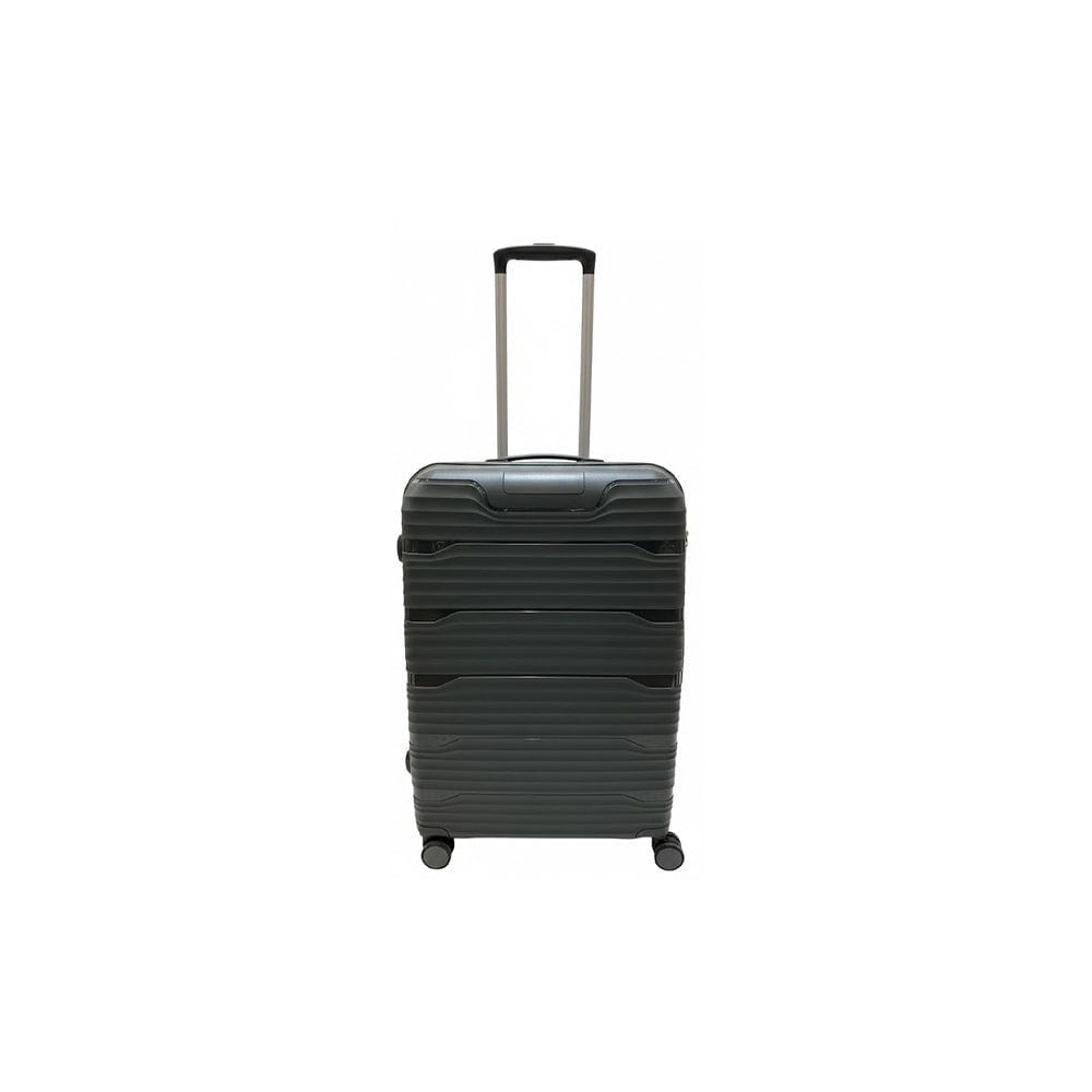 Alpha 55 Petite Trolley noir 8 roues – Valise élégante et résistante