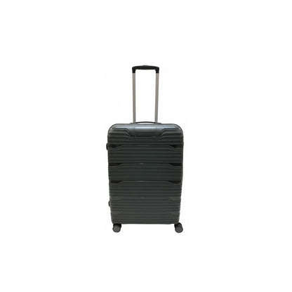 Alpha 55 Petite Trolley noir 8 roues – Valise élégante et résistante
