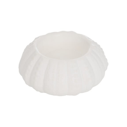 Alpha 55 Photophore Océania en céramique blanc élégant