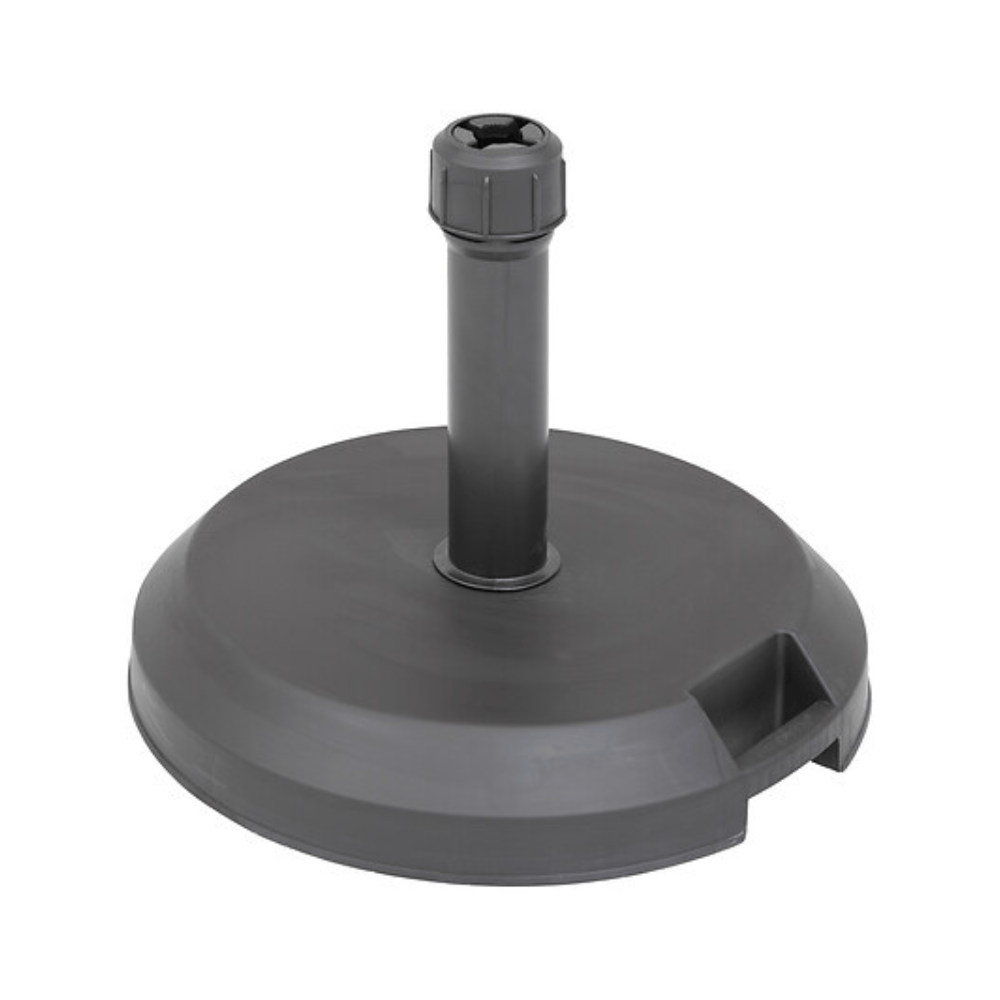 Alpha 55 Pied de parasol Haulio 29 kg noir stable extérieur