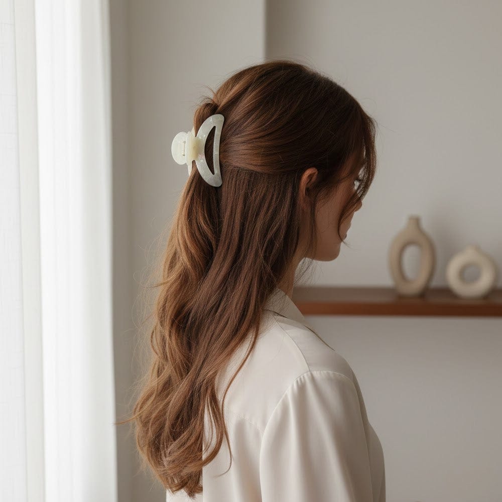 Alpha 55 Pince en plastique cheveux résistante