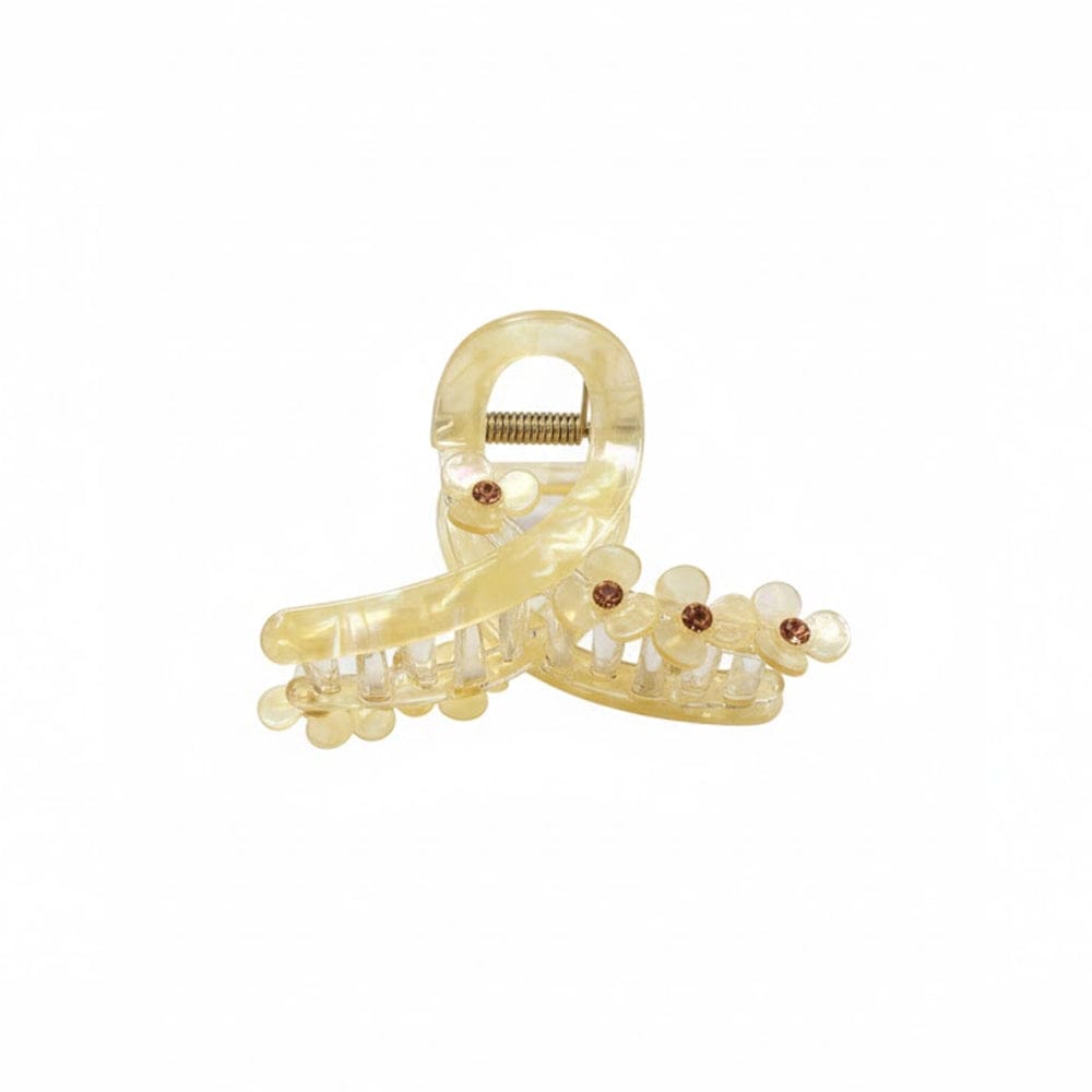 Alpha 55 Pince en plastique strass cheveux